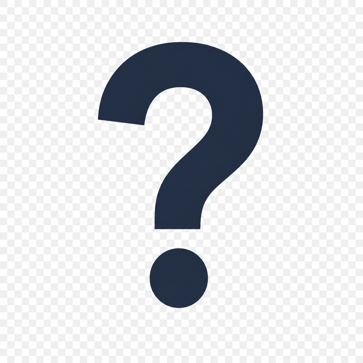 Question Mark in a Surreal Dreamscape