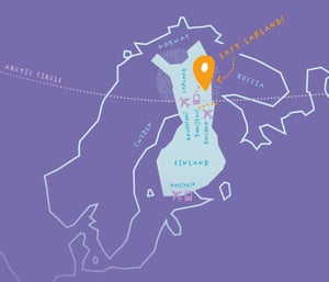East Lapland Map