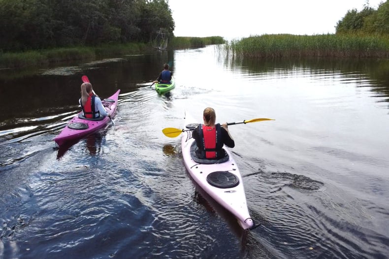 Finnaction_Kayaking safari to River Oulu delta