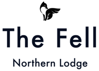 Logo The Fell  Northern Lodge Blau transparent