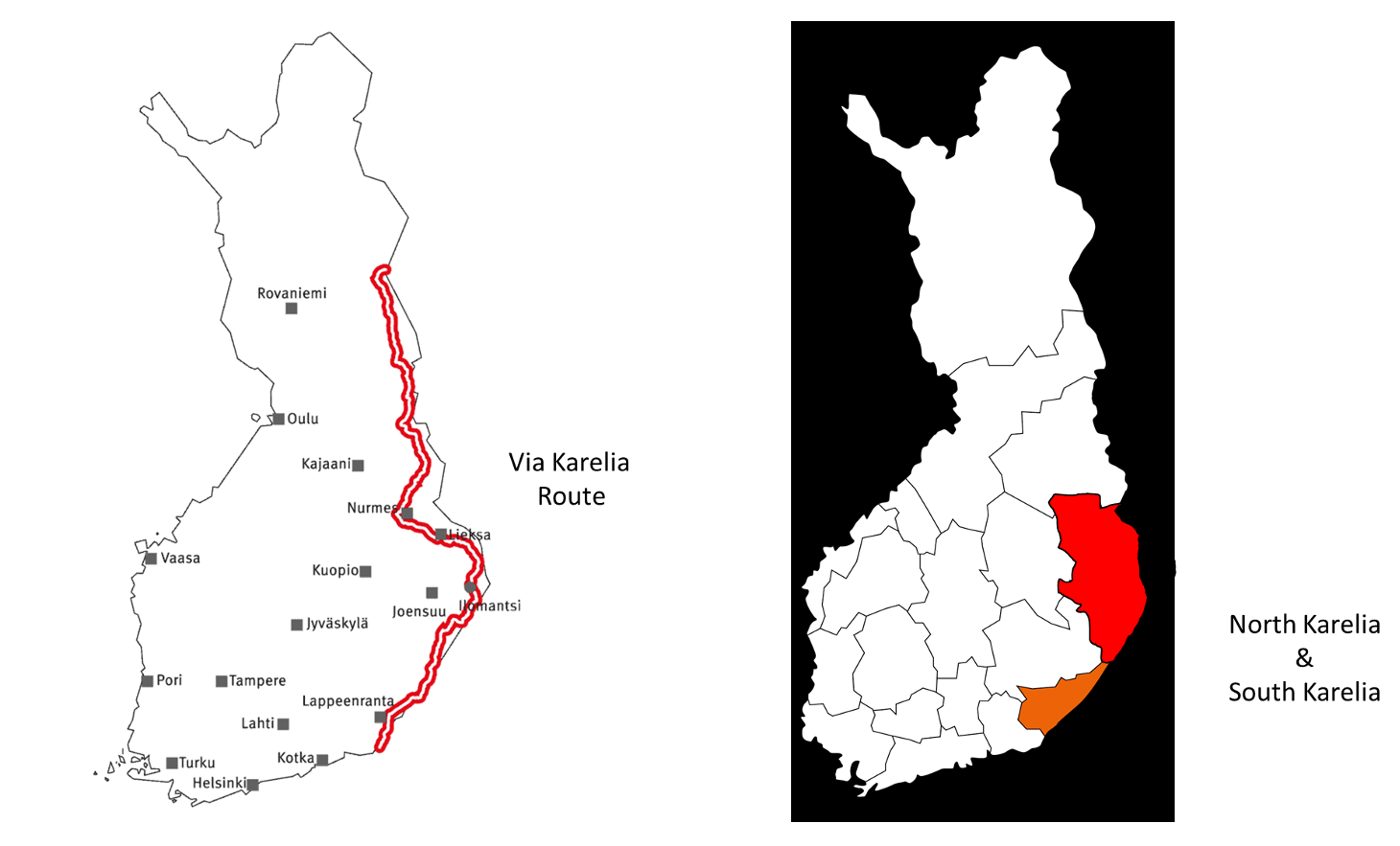 Karelia map