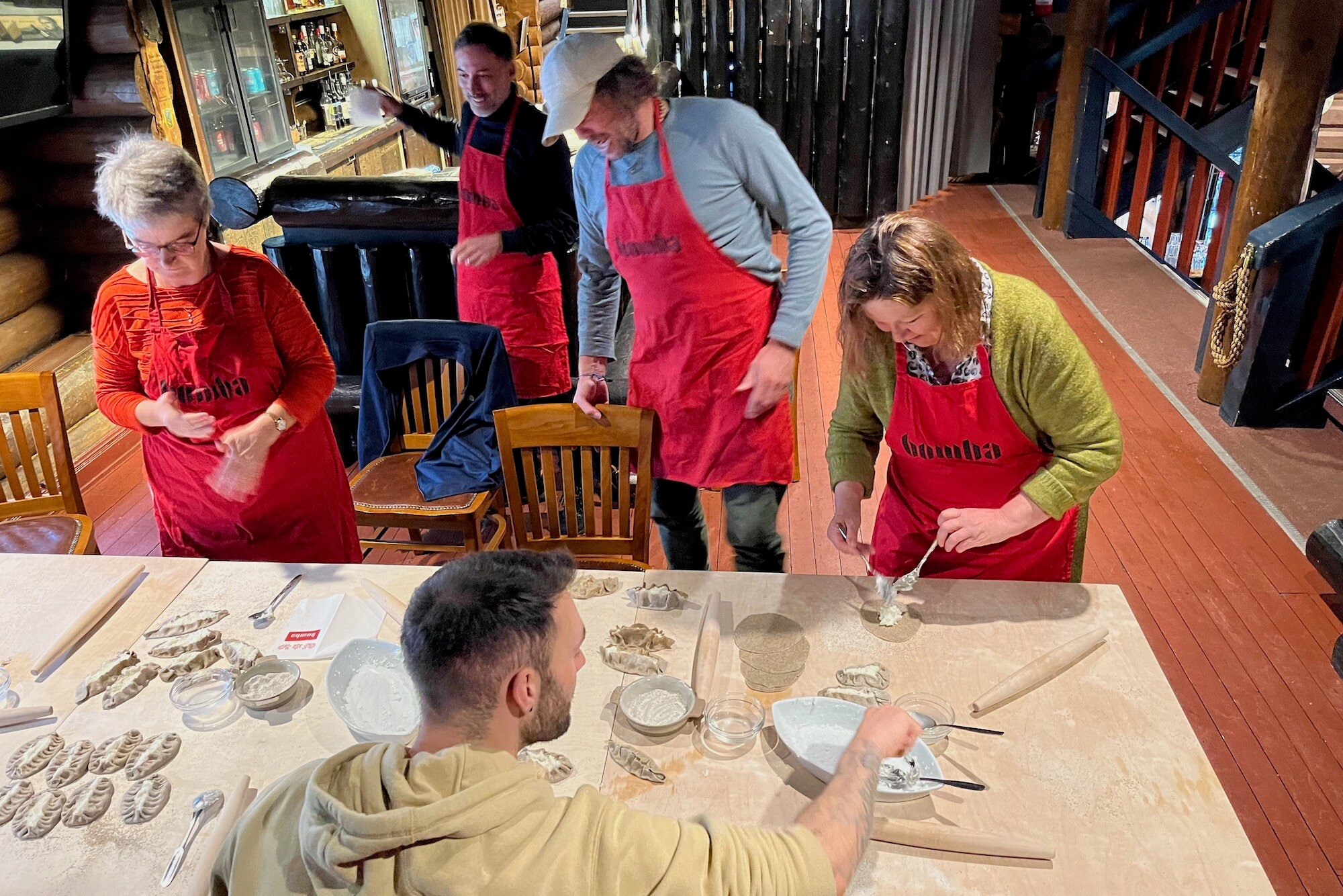 North Karelia FAM_Karelian Pie baking