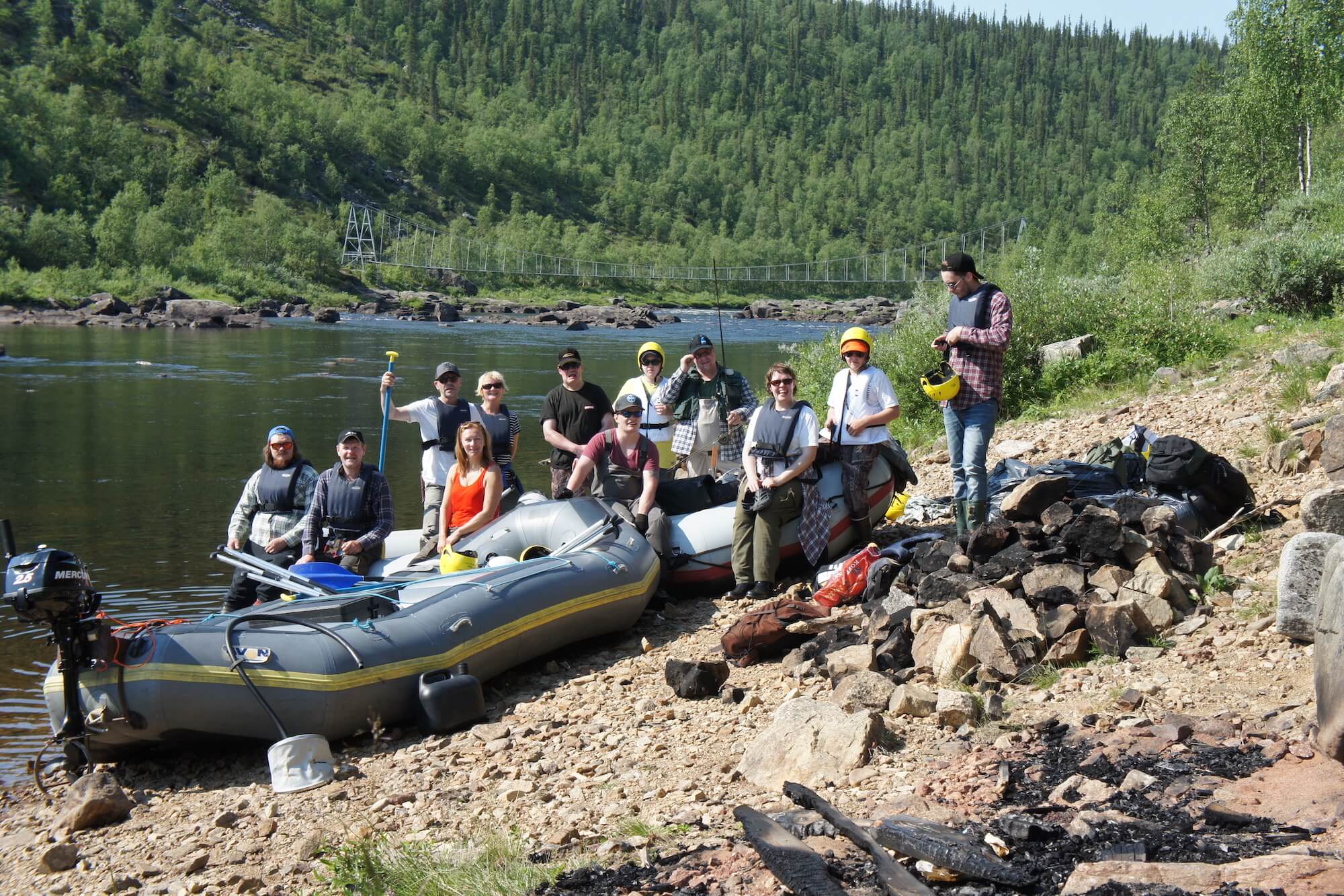 Ivalojoen Matkailupalvelut_Rafting