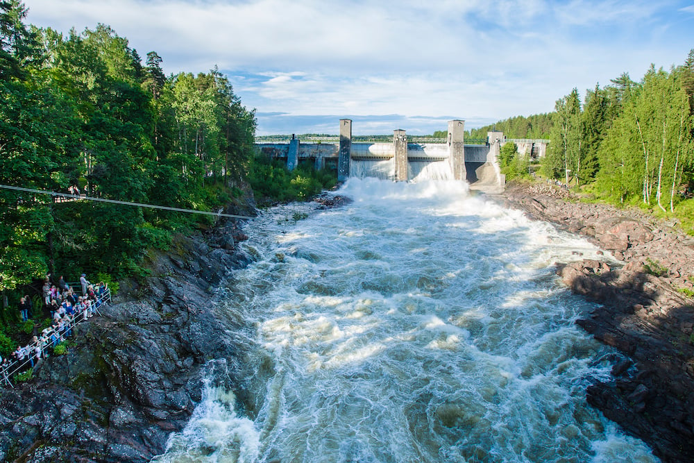 Imatrankoski Stromschnellen Imatra