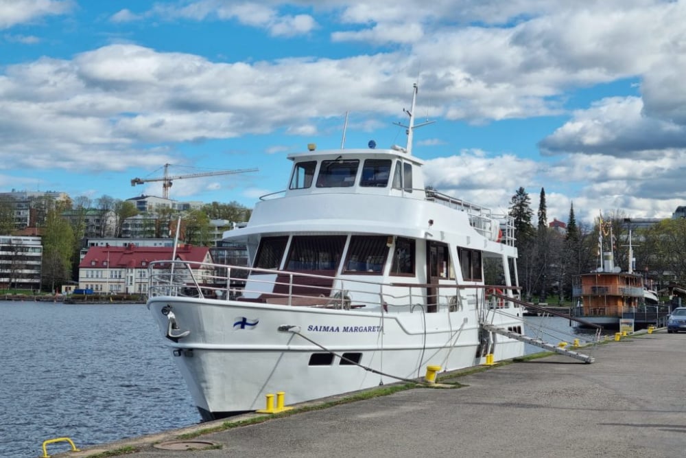 MS Saimaa Margareta im Hafen Lappeenranta