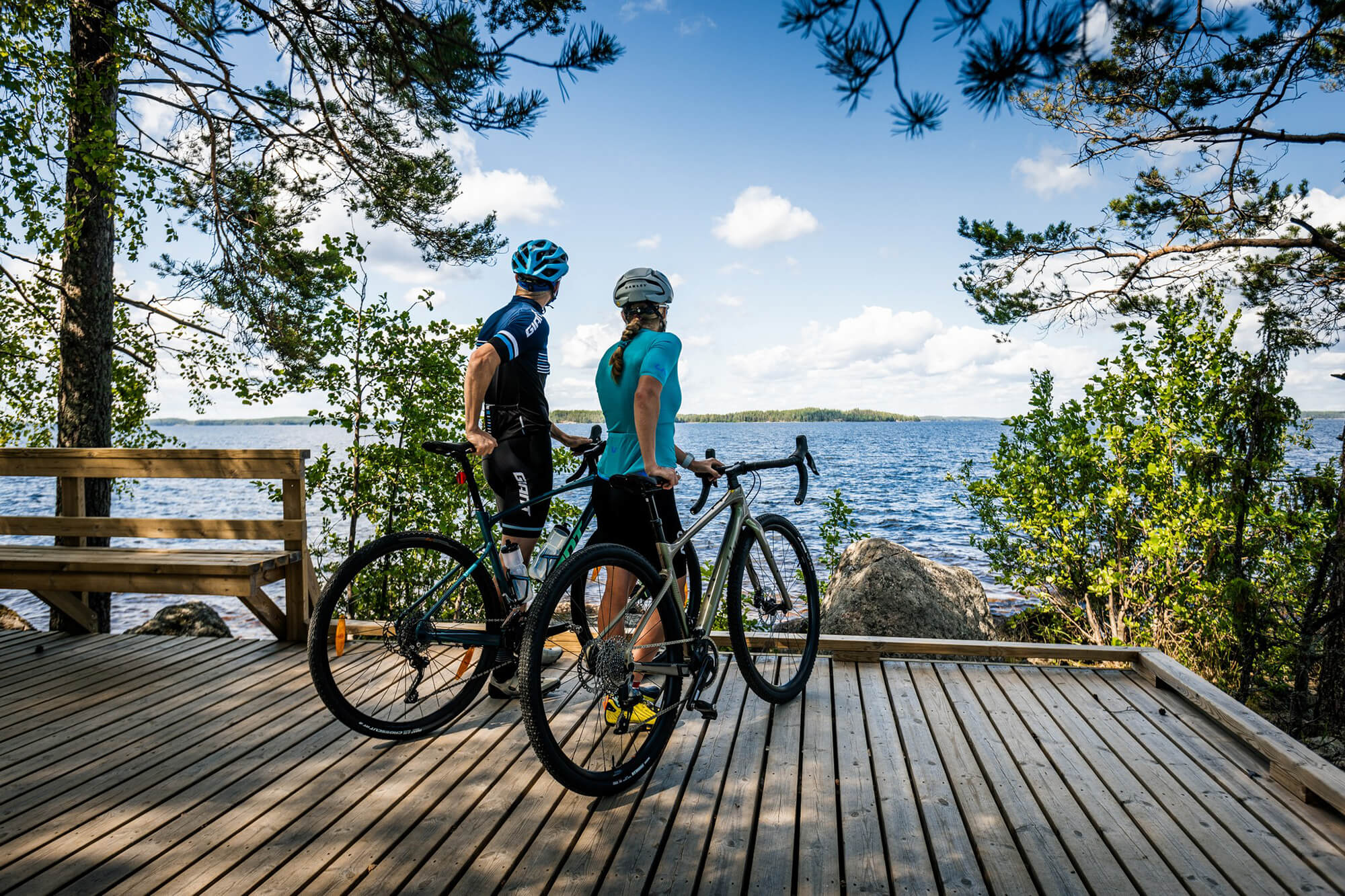 Cycling around Saimaa Archipelago Route © GoSaimaa