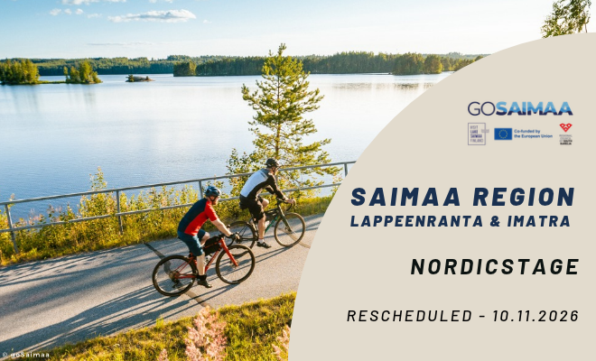 goSaimaa NordicStage Event Banner Online Event_rescheduled