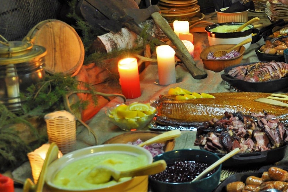 Vimpa Islands - Viking Dinner, Abendessen
