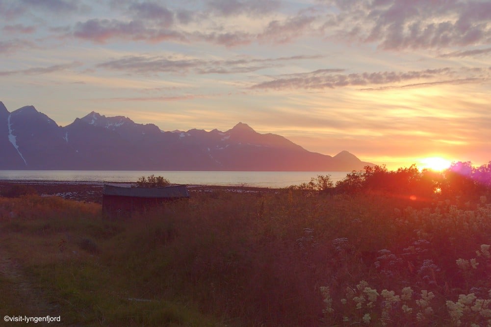 Lyngenfjord - Mitternachtssonne - ©visit-lyngenfjord