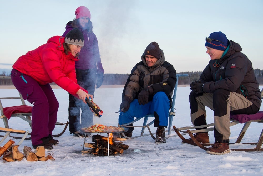 Explore-Luleå Outdoor-Lunch