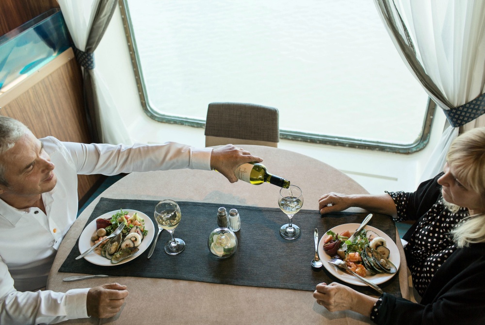 Finnlines leckeres Essen am Buffet Restaurant Silvesterreise