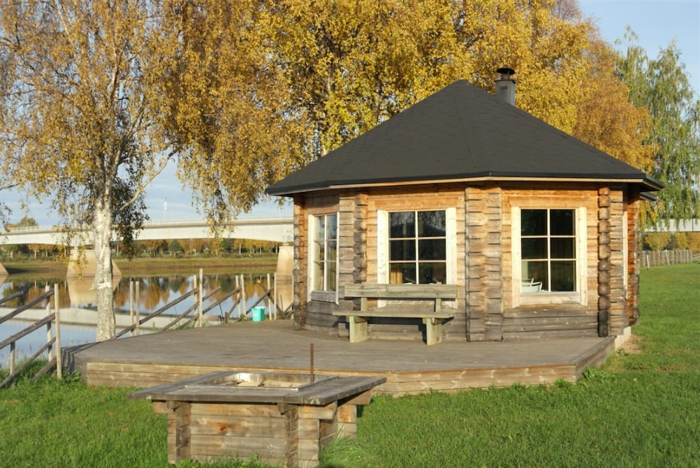 Grand Arctic Hotel Sauna am Fluss Kalix