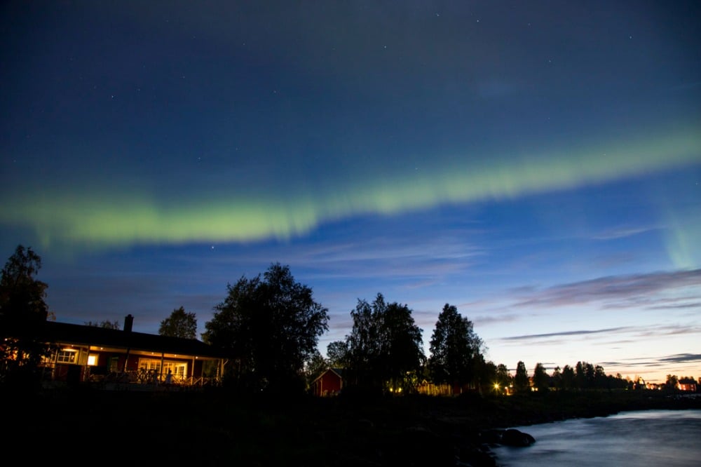 Nordlichter in Kukkola