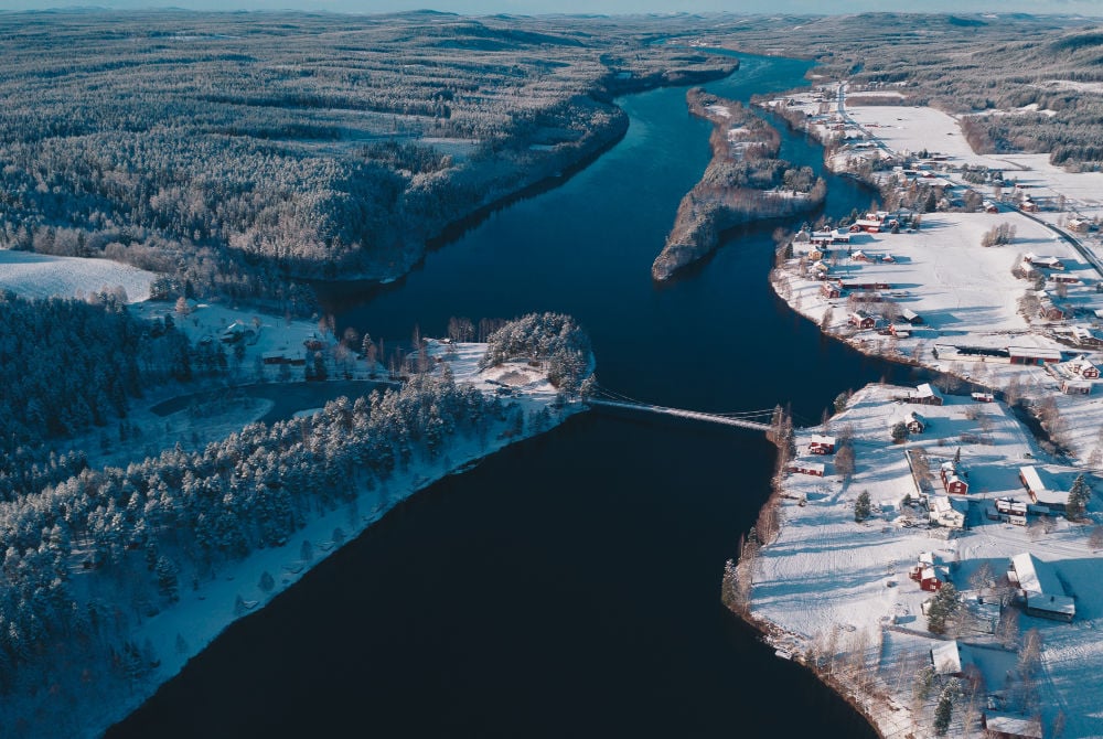 Granö Beckasin Luftaufnahme