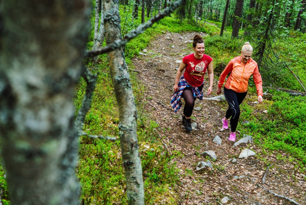 Levi Hotel Spa Sommer in Levi Outdoor Wandern