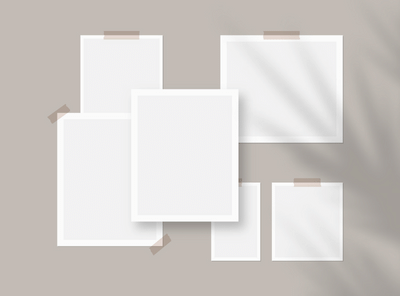 White Moodboard Template@ffirst