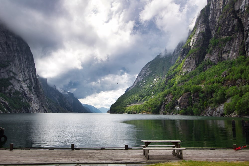 Fjord in Norwegen