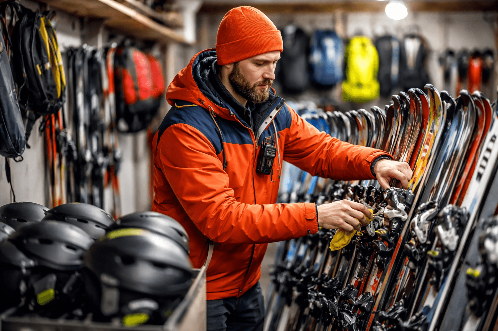 NordicPulse_Guide preparing equipment