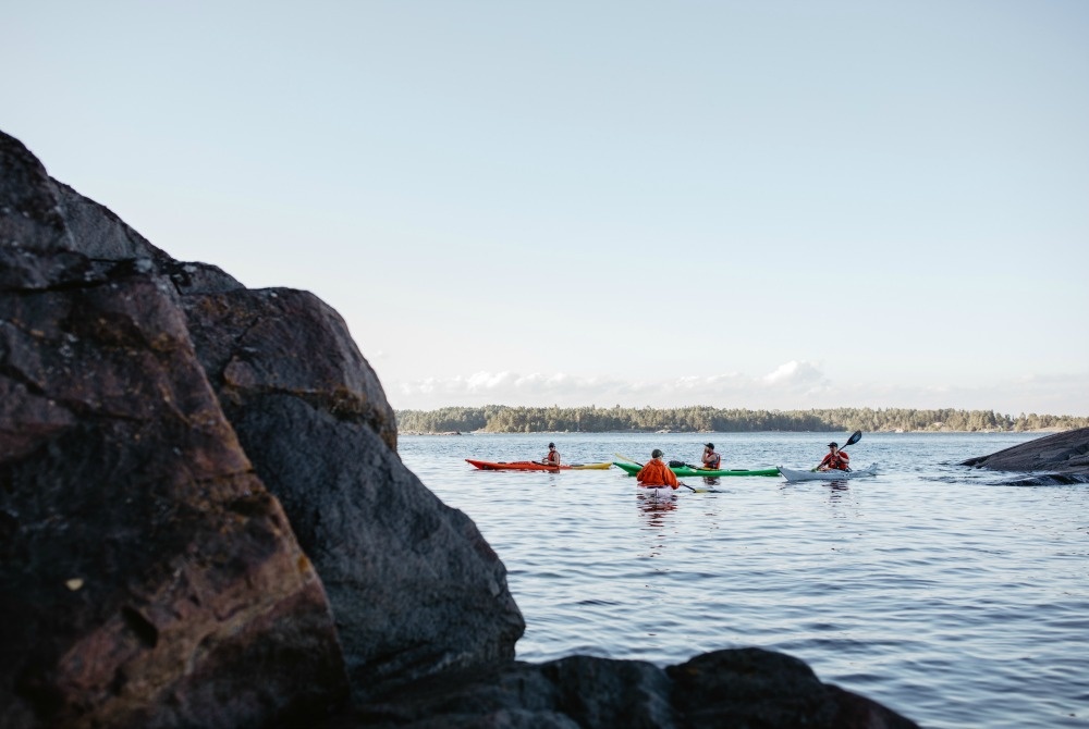 Seekajaktour im Archipel vor Helsinki