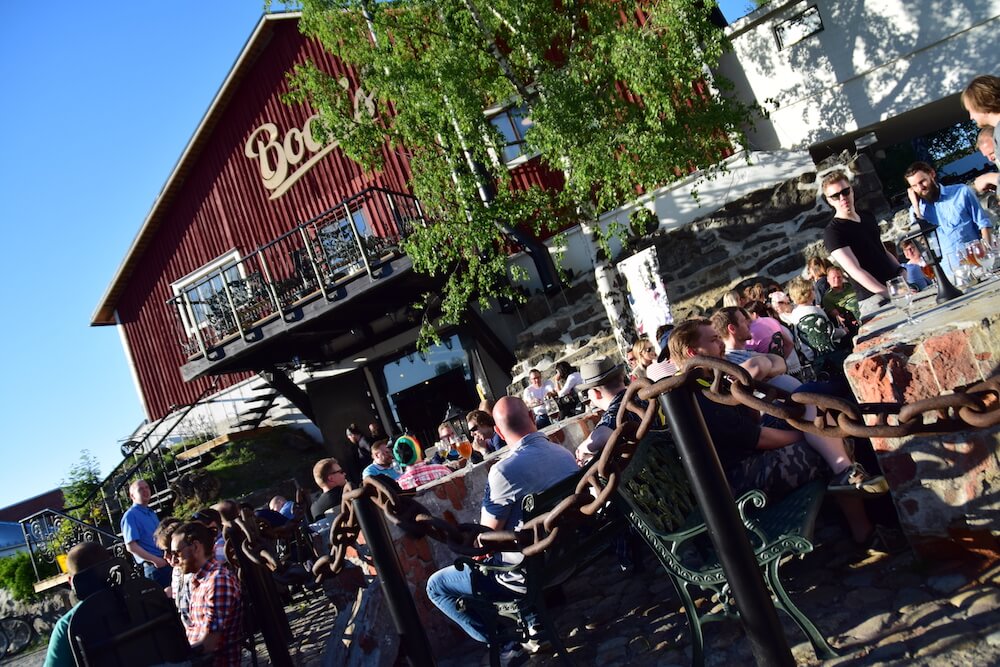 Vaasa - Bocks Brewery - Garten