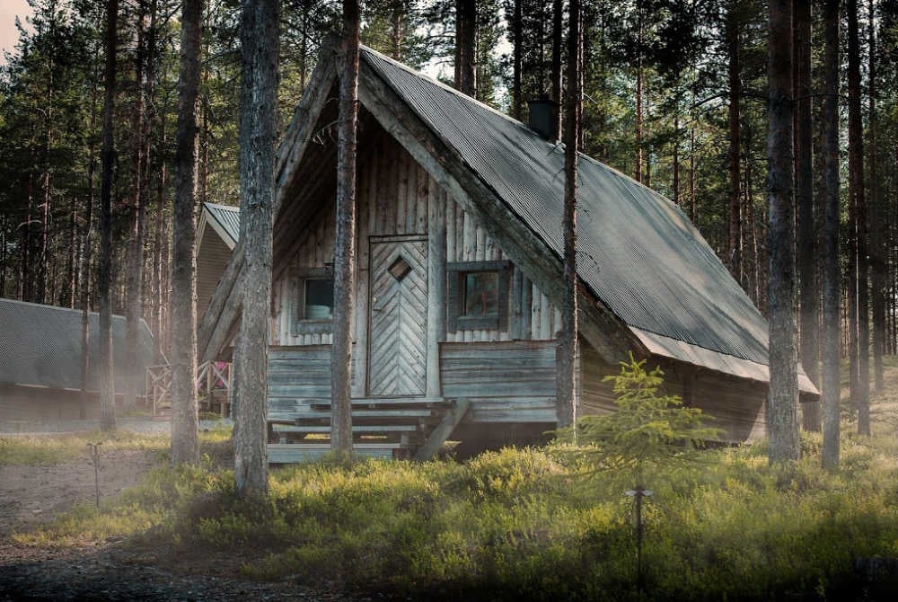 Forsknäckarna Wildnis-Hütte