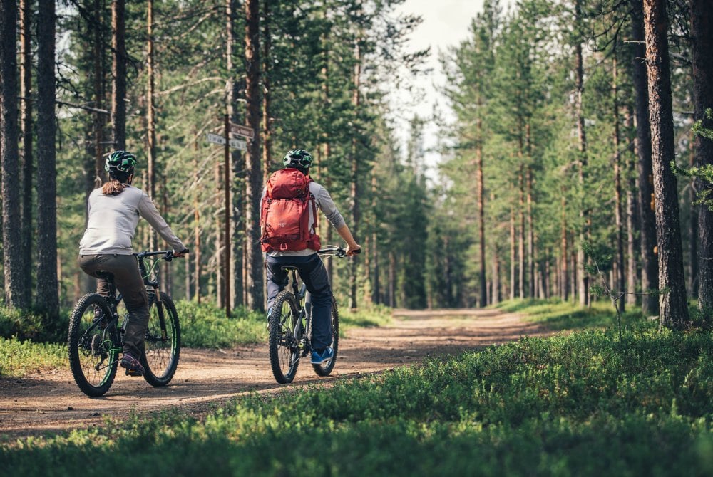 Mountainbiken in Levi