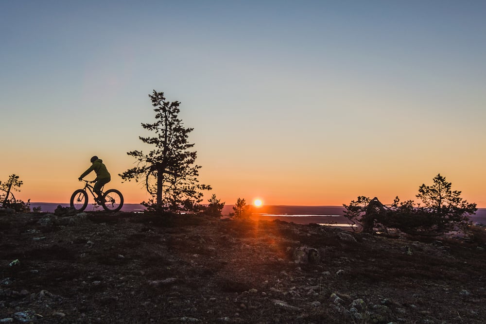 Mountainbiking in Levi