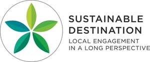 Logo-sustainable destination