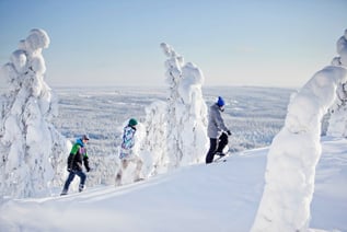 Hotel-Pikku-Syöte-Schneeschuh