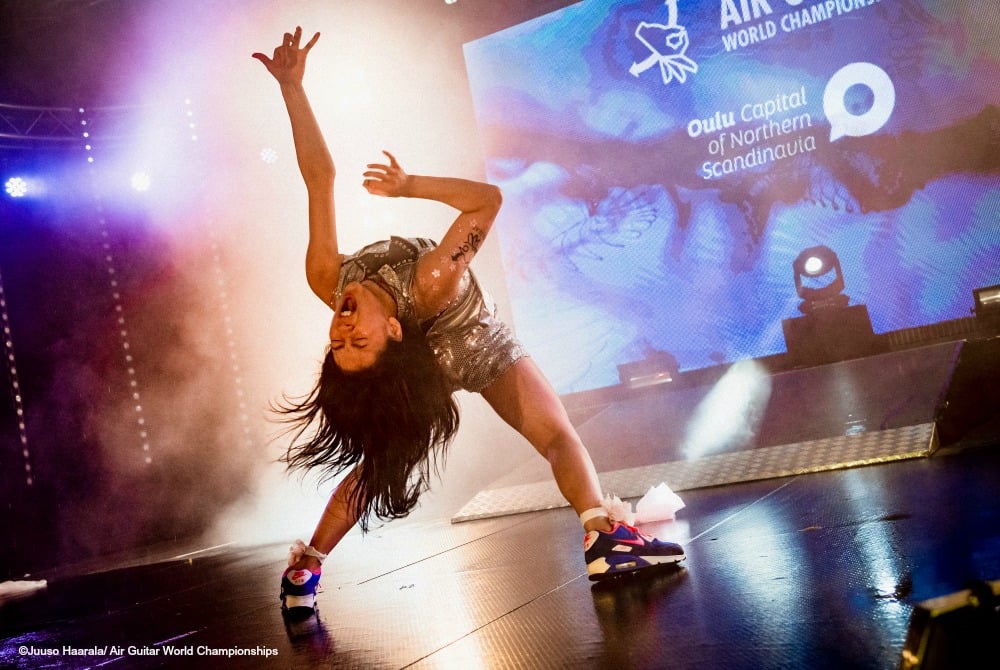 Air Guitar World Championship in Oulu
