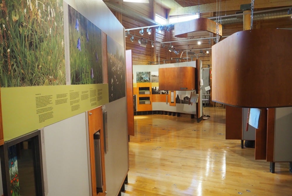 Syöte Besucherzentrum - wechselnde Ausstellungen