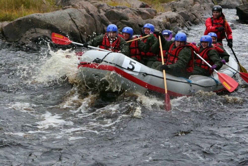 Wildwasserrafting