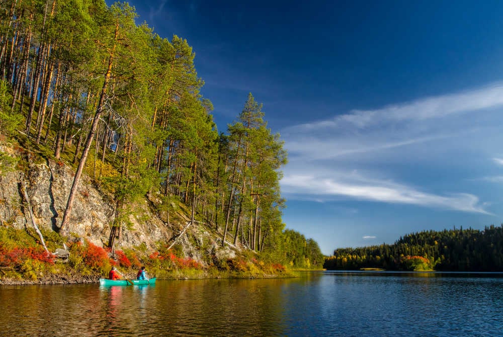 Salla-Kanufahrt