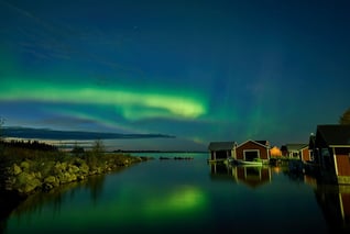 Brändön Lodge-Nordlichter-Archipel-copyright Graeme Richardson