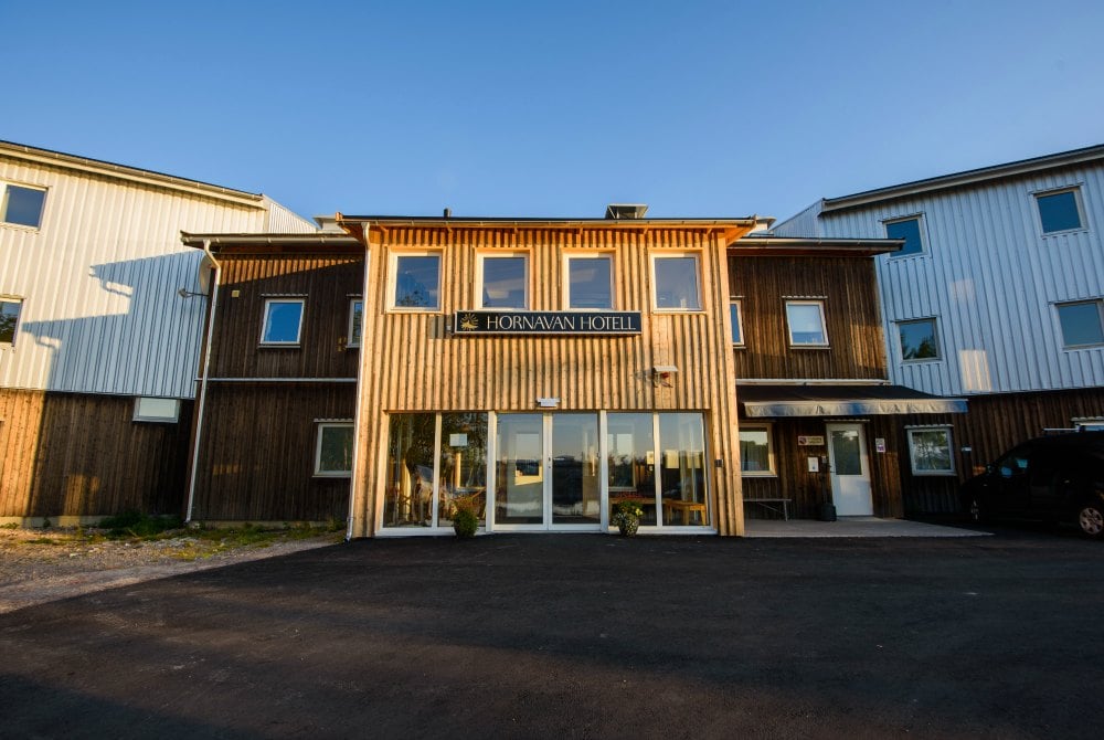 Hotel Hornavan-Eingang
