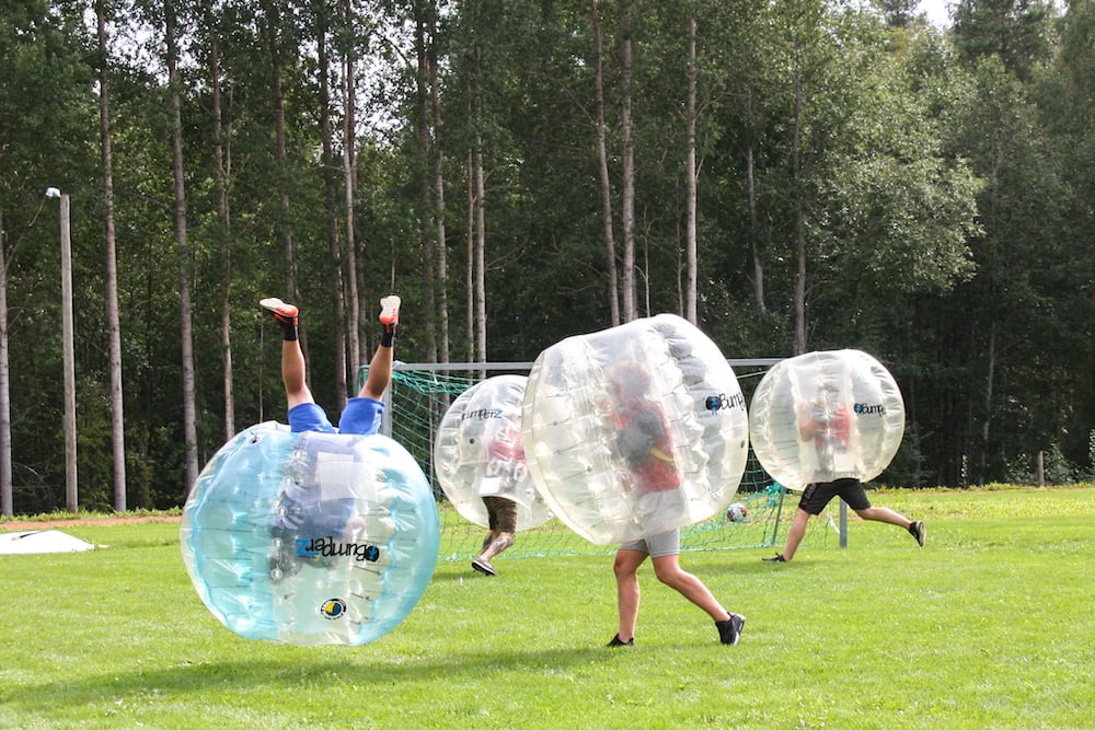 Tampere Grr8tsports Bubble Fußball