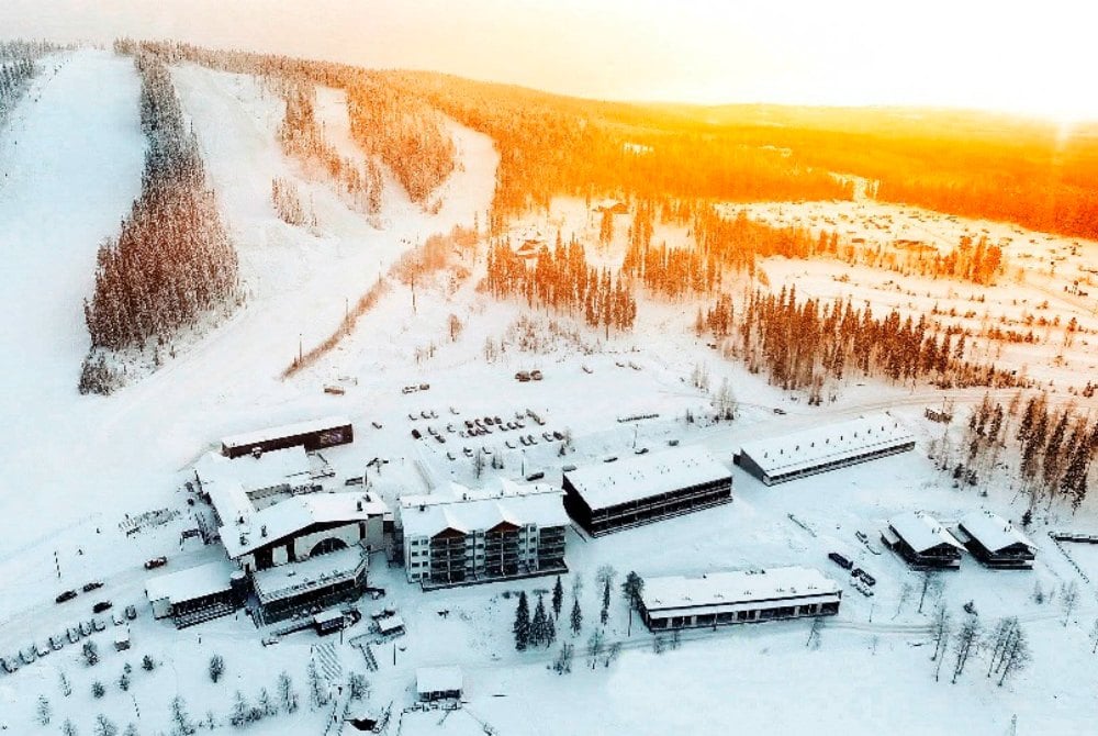 Ukkohalla Resort-Hotel Ukkohalla-Luftaufnahme