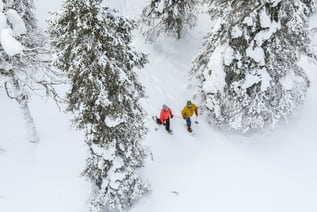 Ukkohalla Schneeschuhwandern