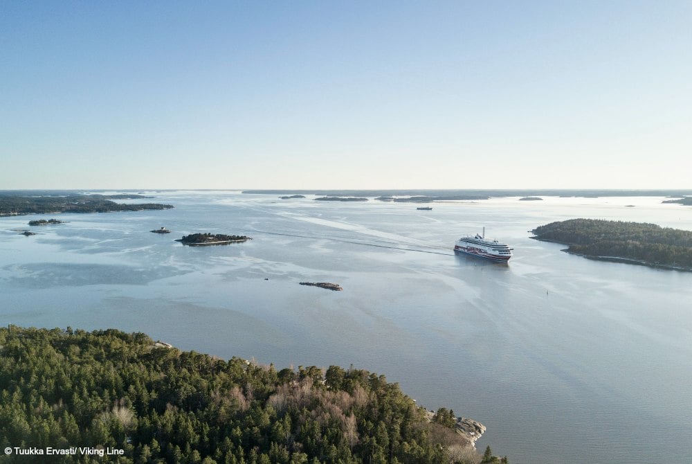 malerische Schärenlandschaften zwischen Schweden und FInnland