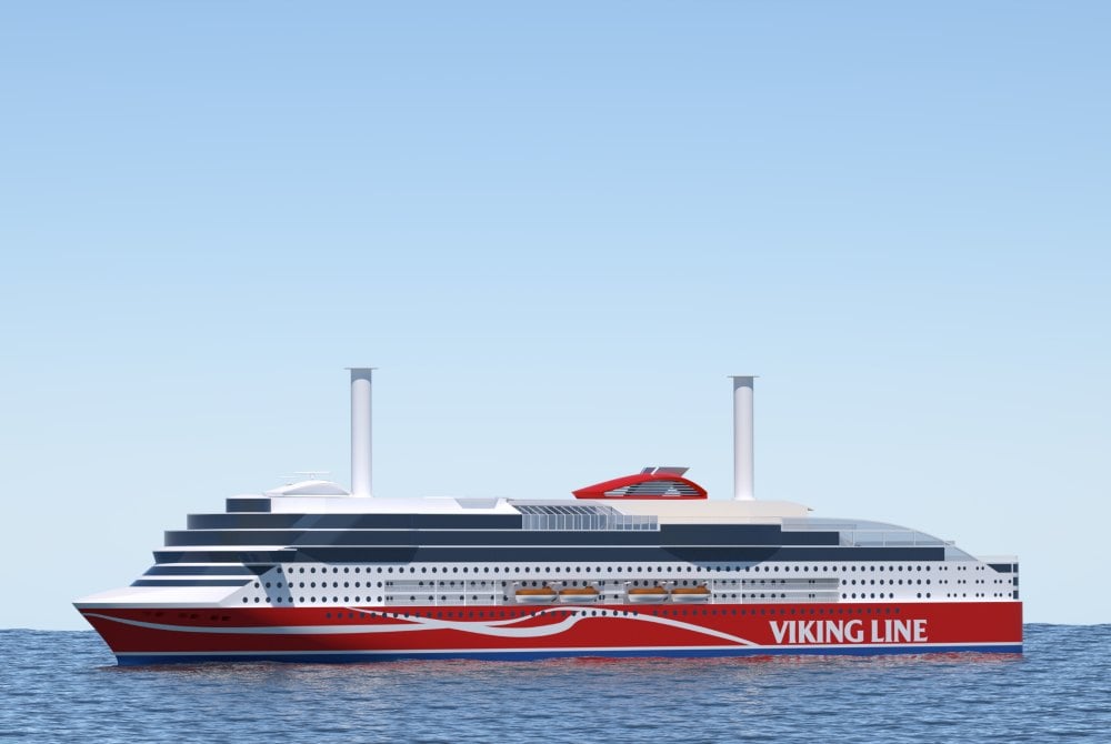 Neue Viking Line Fähre für die Route Stockholm-Åland-Turku