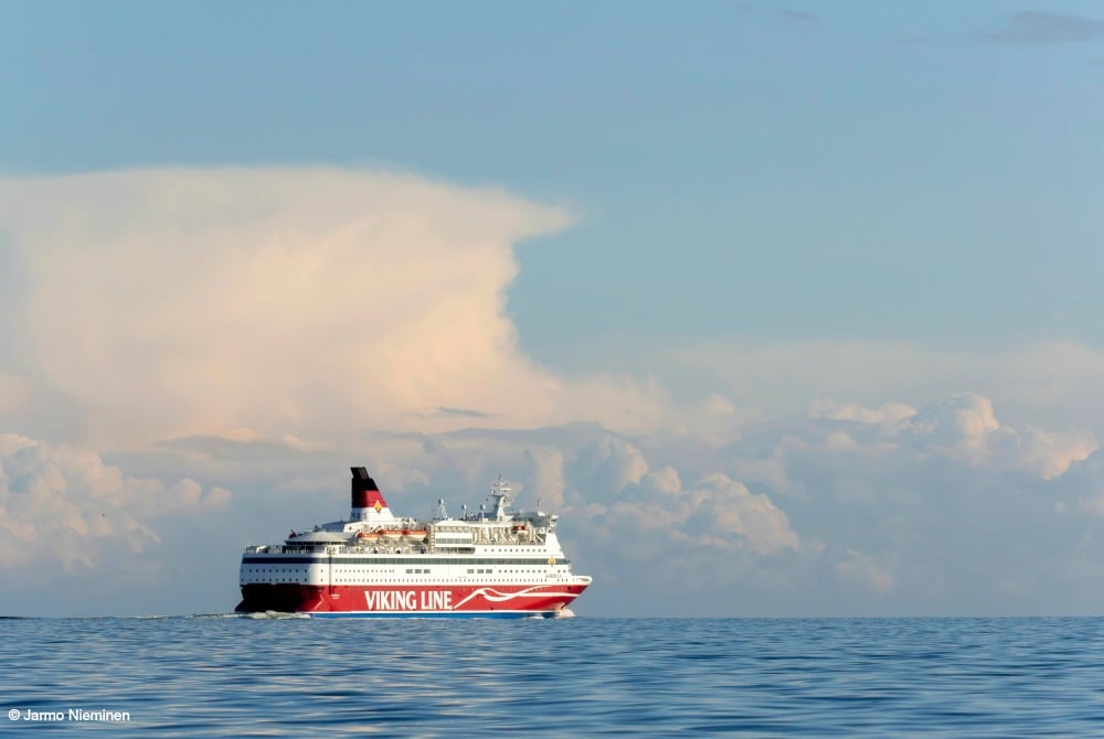 viking line gabriella at sea