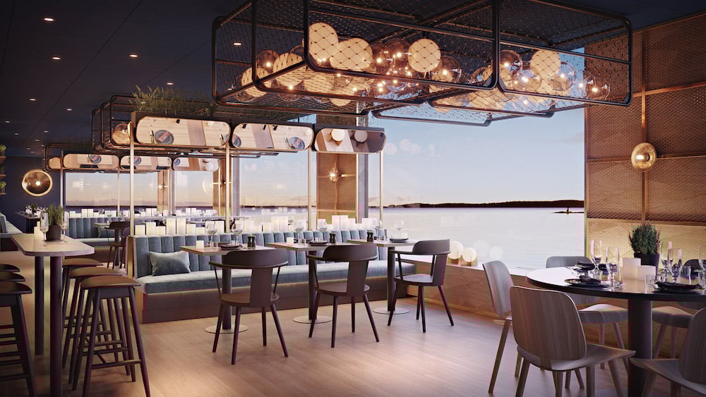 Viking Glory Restaurant mit Aussicht