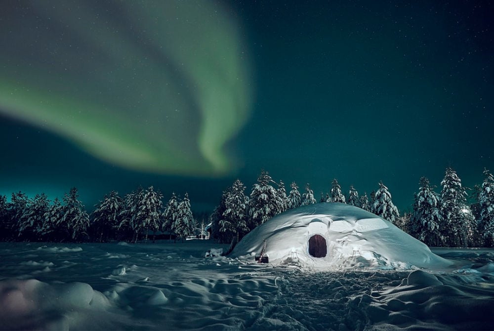 Schneeiglu in Pyhä
