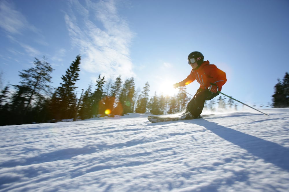 Skifahren in Vuokatti