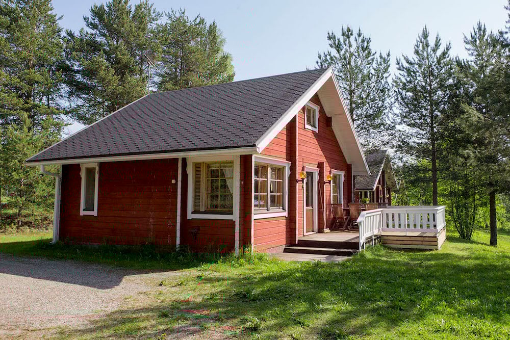Ferienhaus Lokki im Feriendorf Lentiira