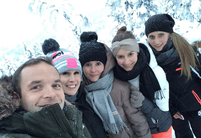 NordicMarketing Suomi-Saksa-tiimi yhteisellä matkalla Vuokatissa. 