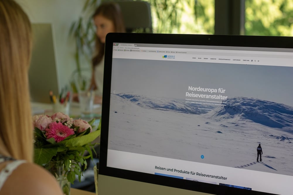 NordicMarketing Webseite Digitalisierung