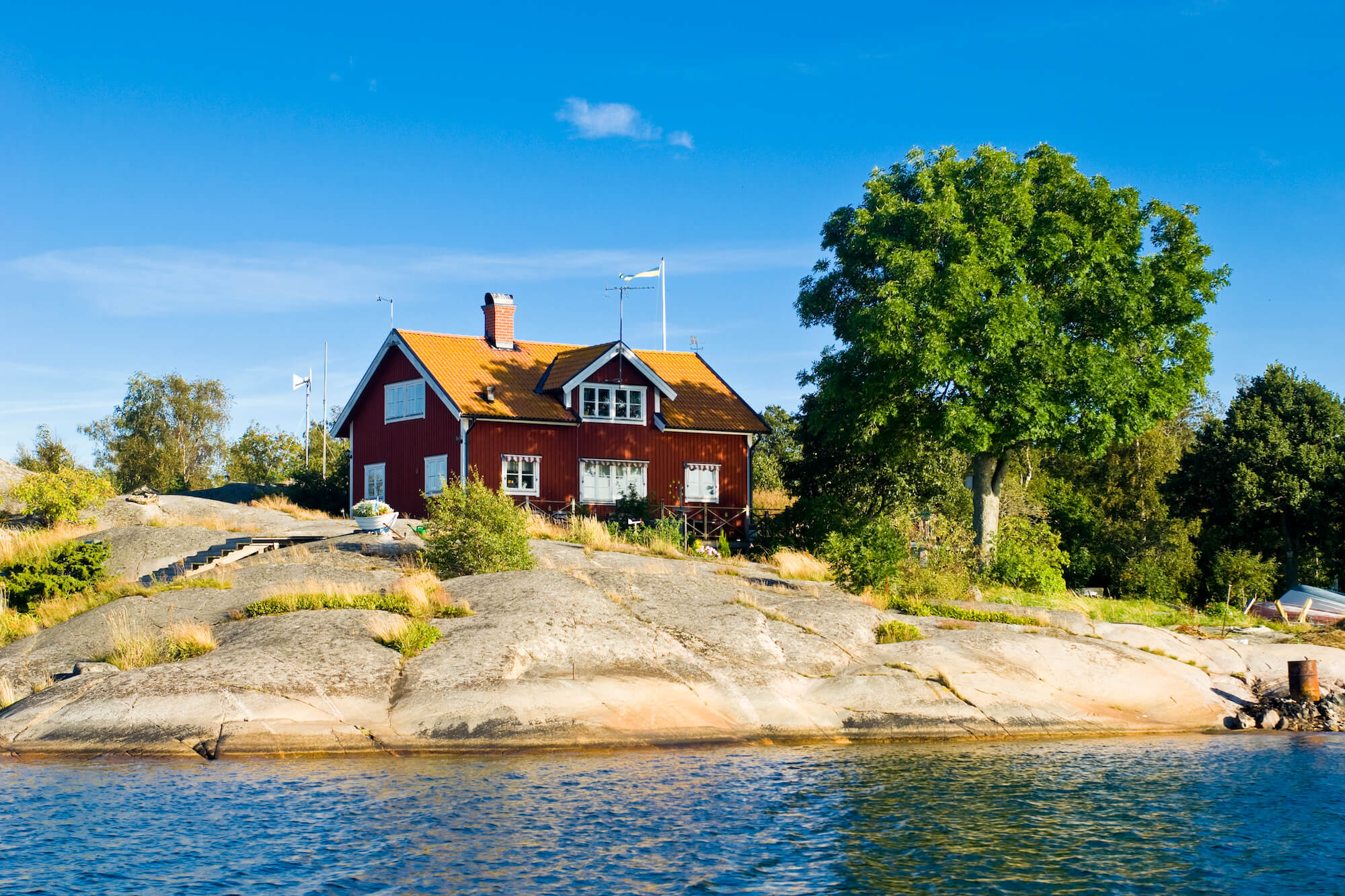 Archipelago house in Finland