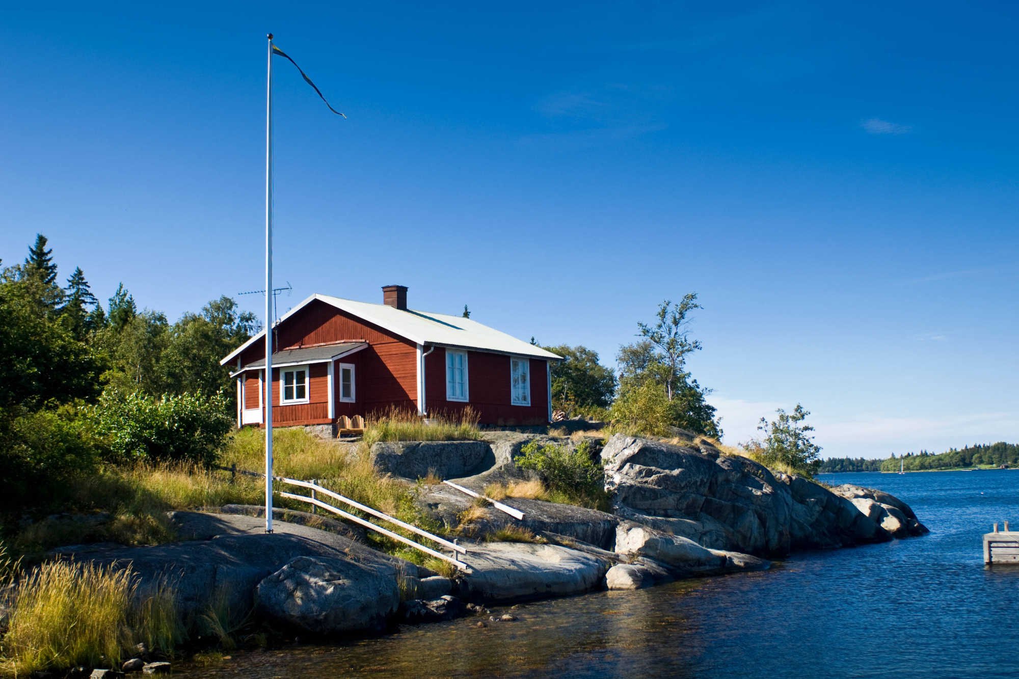 Ferienhaus im finnischen Archipel