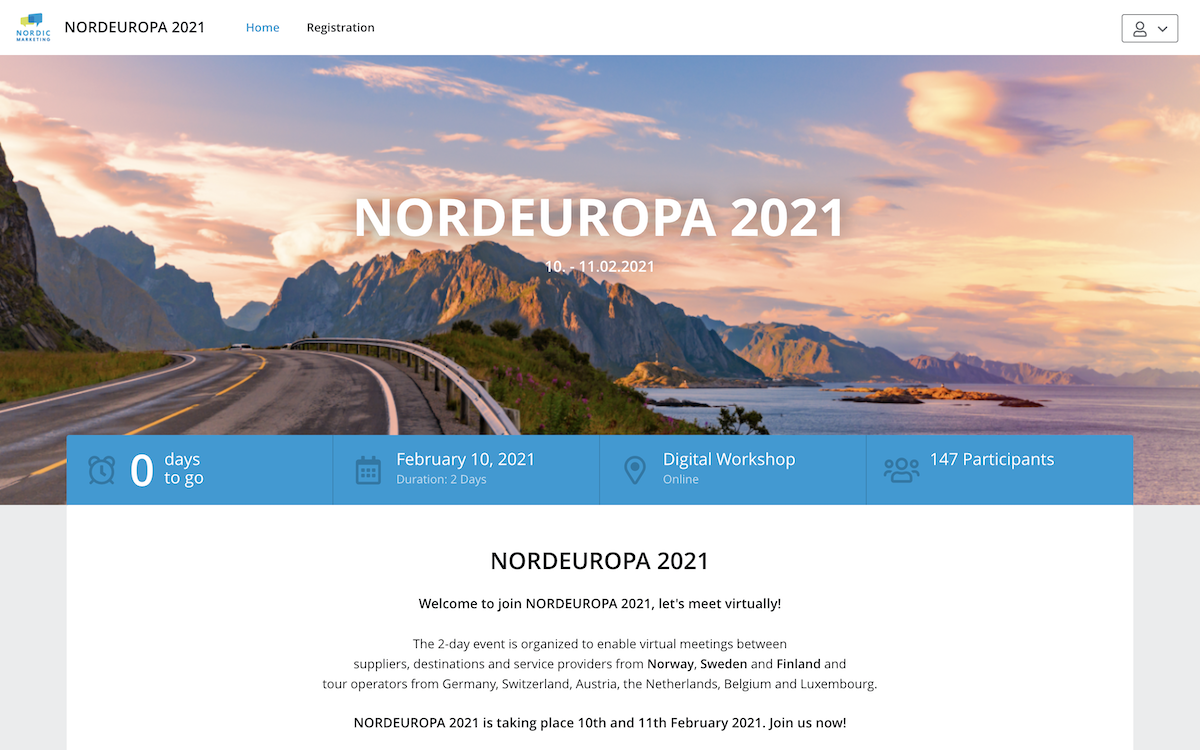 NORDEUROPA 2021 eventpage